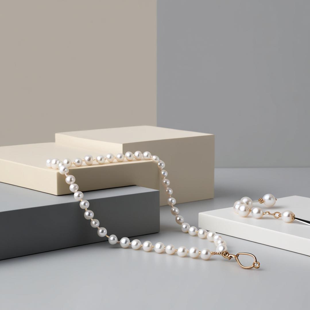 Luxury jewelry crafting tools and precious materials