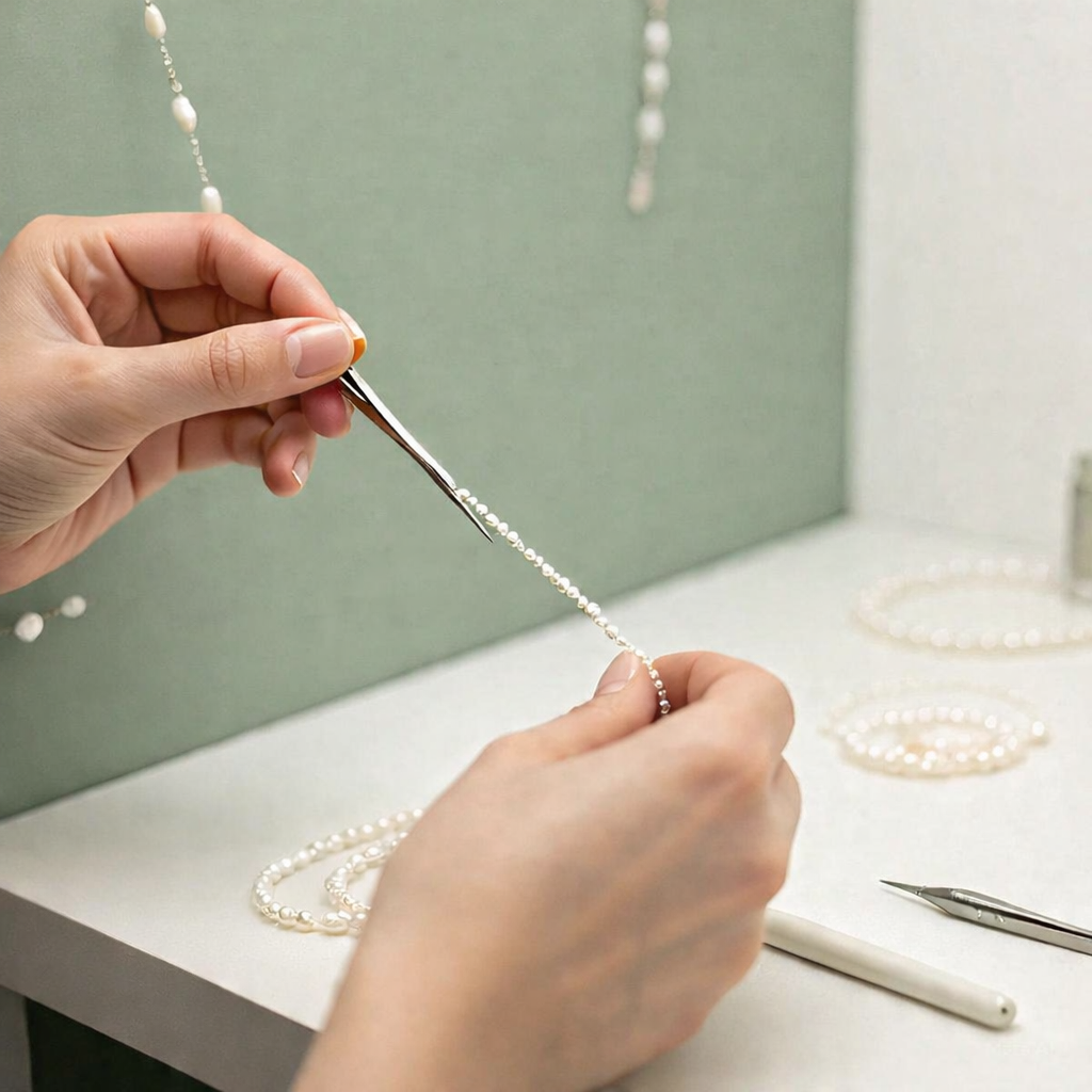 Master jeweler crafting luxury jewelry